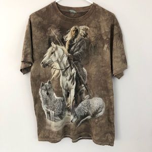 The Mountain Native American graphic tee